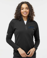 CSEP APPAREL - DARK LOGO - LADIES ADIDAS SPACER 1/4 ZIP PULLOVER - ADULT