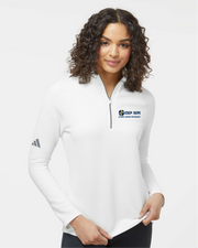 CSEP APPAREL - DARK LOGO - LADIES ADIDAS SPACER 1/4 ZIP PULLOVER - ADULT