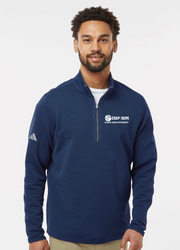 CSEP APPAREL - LIGHT LOGO - ADIDAS SPACER 1/4 ZIP PULLOVER - ADULT