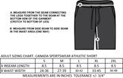 ST DOMINIC SPIRITWEAR - PROPERTY OF DRAGONS - CANADASPORTSWEAR ATHLETIC SHORTS - ADULT