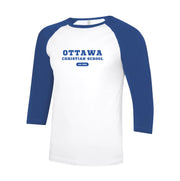 OTTAWA CHRISTIAN SCHOOL SPIRITWEAR - ATC EUROSPUN BASEBALL TEE - YOUTH