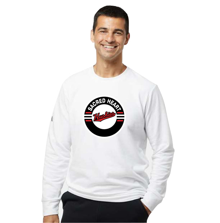 SACRED HEART SPIRITWEAR - CIRCLE PRINT - ADIDAS COTTON CREWNECK - ADULT