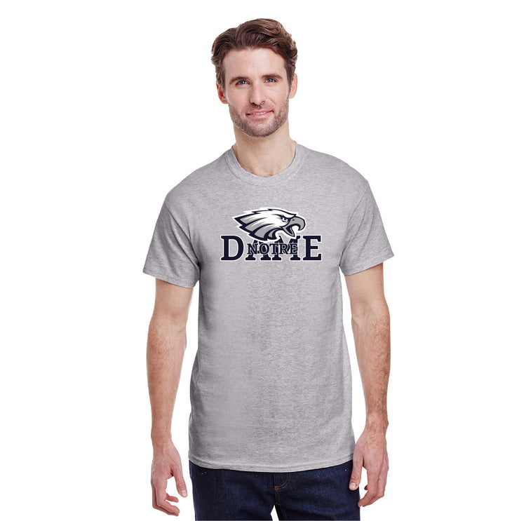 NOTRE DAME SPIRITWEAR - DAME - GILDAN COTTON TEE - ADULT