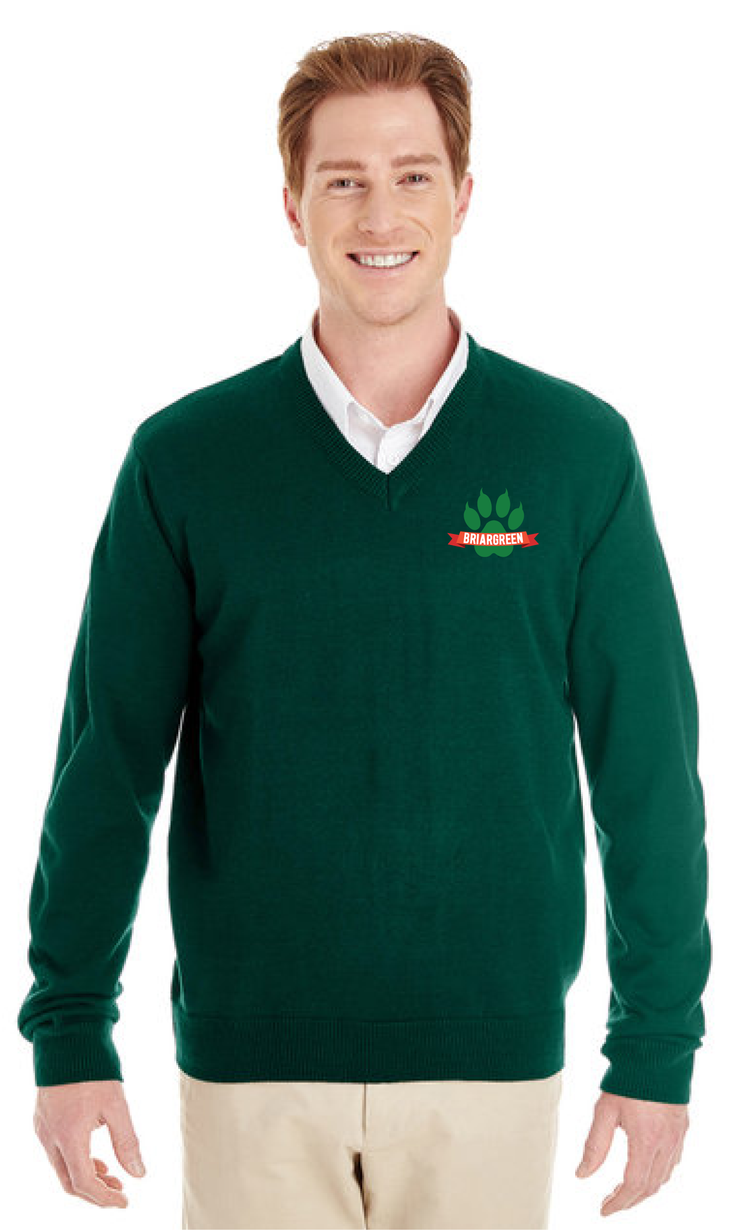 BRIARGREEN STAFFWEAR - HARRITON V-NECK SWEATER - ADULT