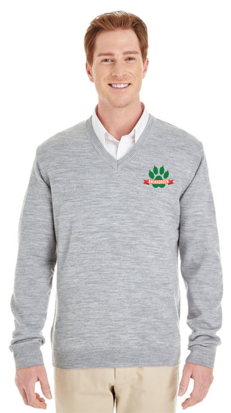 BRIARGREEN STAFFWEAR - HARRITON V-NECK SWEATER - ADULT