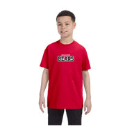 BROADVIEW SPIRITWEAR - BEARS- GILDAN COTTON TEE - YOUTH