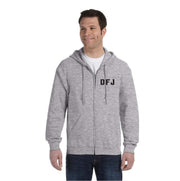 DFJ SPIRITWEAR - DFJ - GILDAN HEAVY BLEND ZIPPED HOODIE - ADULT