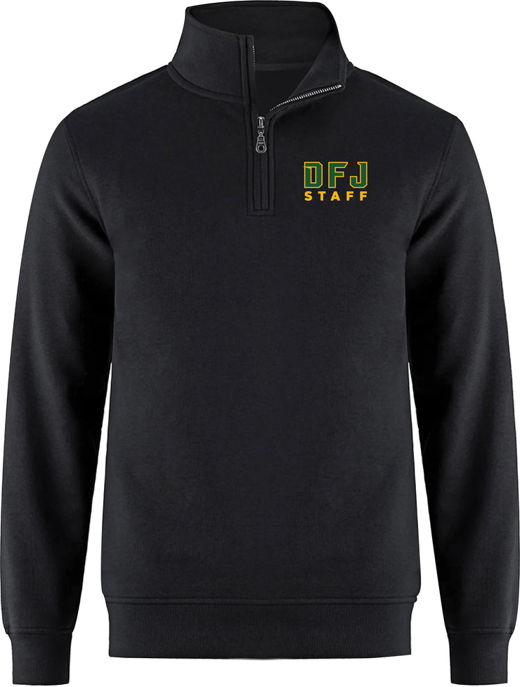 DFJ STAFFWEAR - FLUX 1/4 ZIP SWEATSHIRT - ADULT