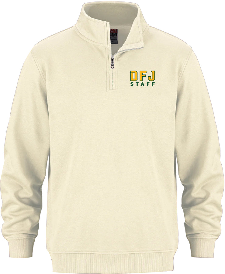 DFJ STAFFWEAR - FLUX 1/4 ZIP SWEATSHIRT - ADULT