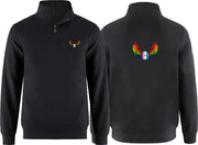 GRATITUDE DAY - PRIDE - FLUX 1/4 ZIP SWEATSHIRT - ADULT