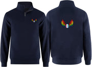 GRATITUDE DAY - PRIDE - FLUX 1/4 ZIP SWEATSHIRT - ADULT