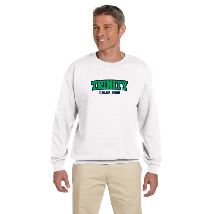 HOLY TRINITY GRAD - 2026 - GILDAN COTTON FLEECE CREWNECK - ADULT