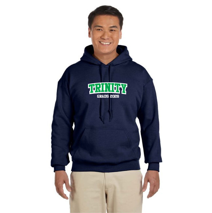 HOLY TRINITY GRAD - 2026 - GILDAN COTTON HOODIE - ADULT