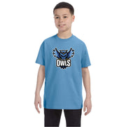 HOLY FAMILY SPIRITWEAR  - OWLS - GILDAN COTTON TEE - YOUTH