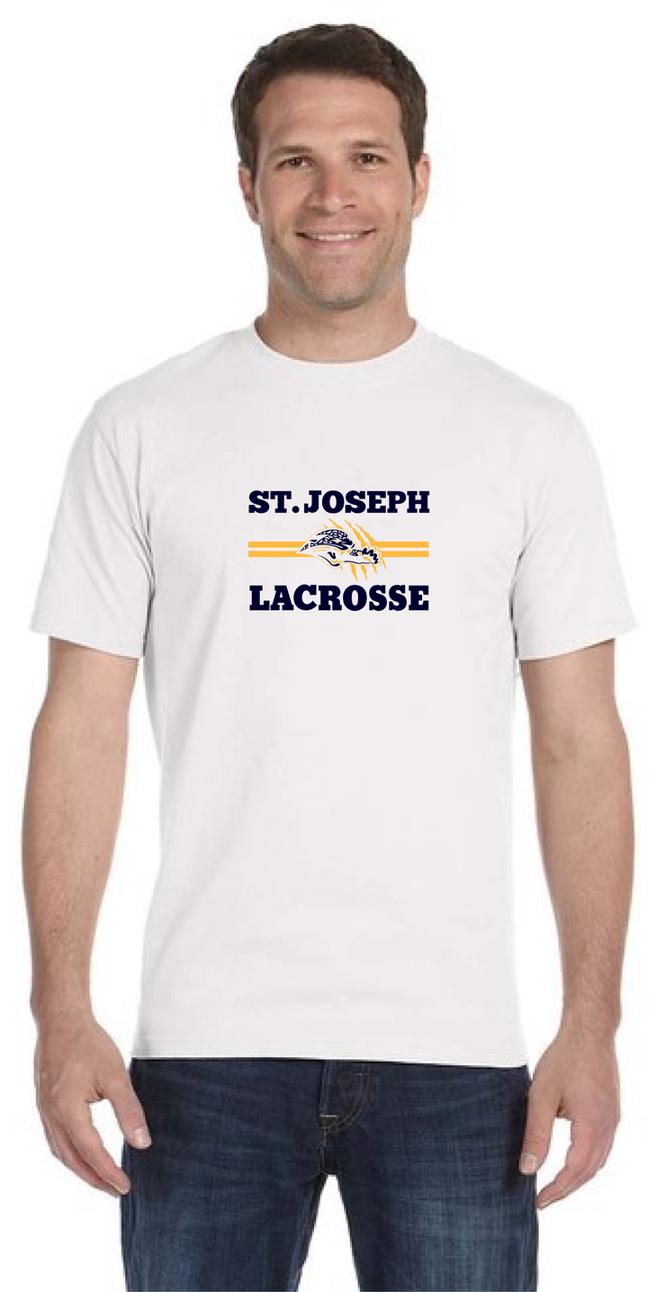 ST. JOSEPH LACROSSE - GILDAN DRYBLEND TEE - ADULT