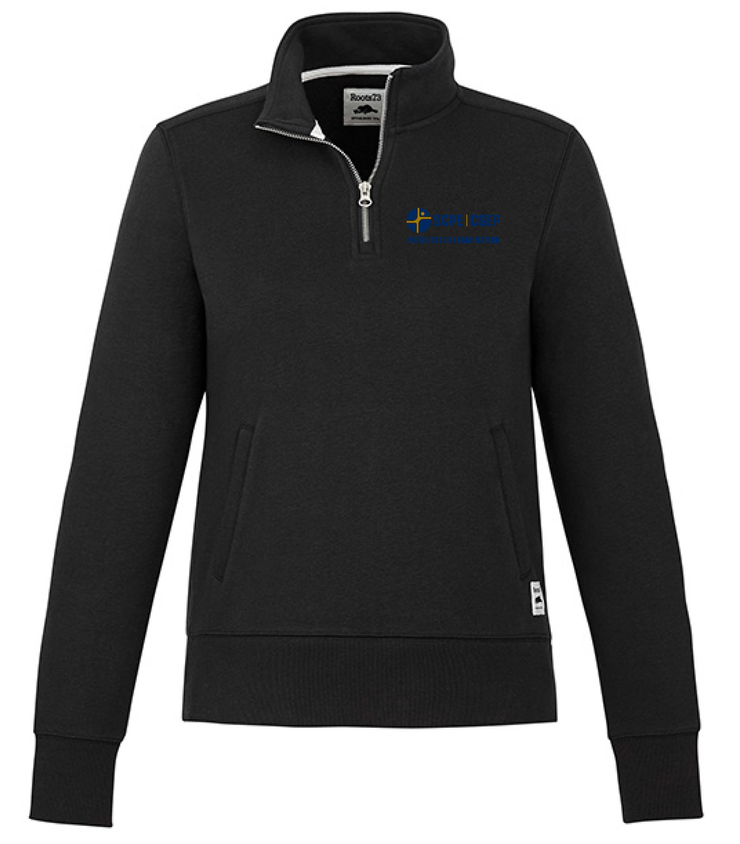 SCPE APPAREILLAGE - DARK LOGO - LADIES PADDLECREEK FLEECE 1/4 ZIP - ADULT