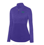 AGINCOURT ROAD PUBLIC SCHOOL STAFFWEAR - SHADOW TONAL HEATHER 1/4 ZIP PULLOVER - LADIES