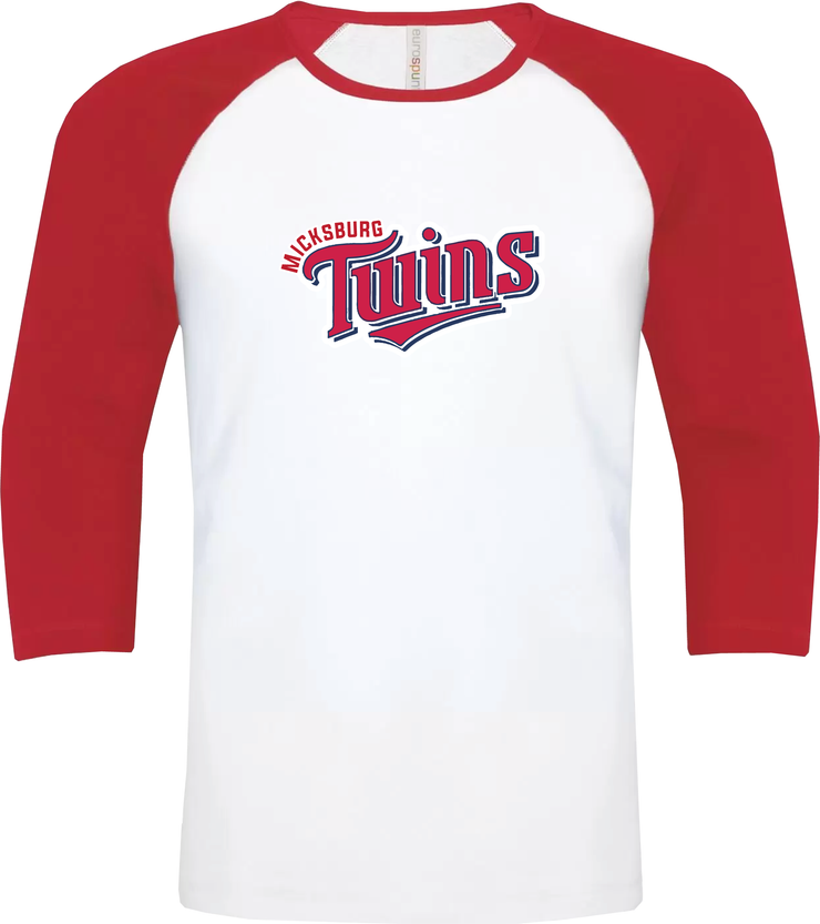 MICKSBURG TWINS - ATC EUROSPUN BASEBALL TEE - ADULT