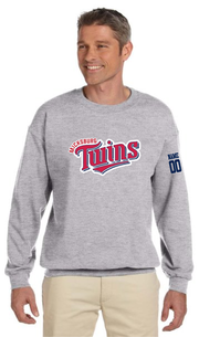 MICKSBURG TWINS - GILDAN COTTON FLEECE CREWNECK - ADULT