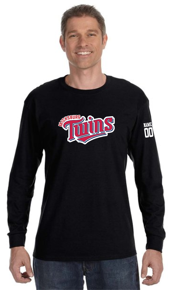 MICKSBURG TWINS - GILDAN COTTON LONGSLEEVE - ADULT