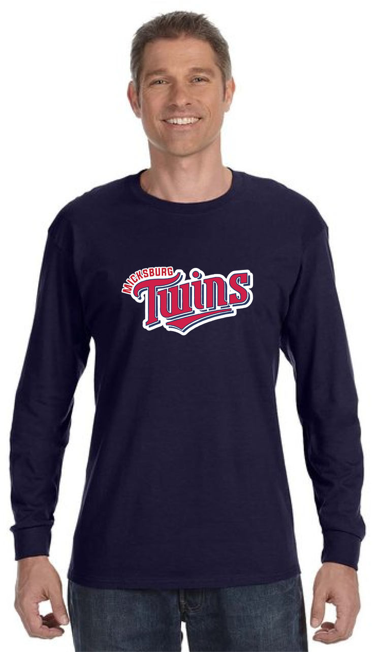 MICKSBURG TWINS - GILDAN COTTON LONGSLEEVE - ADULT