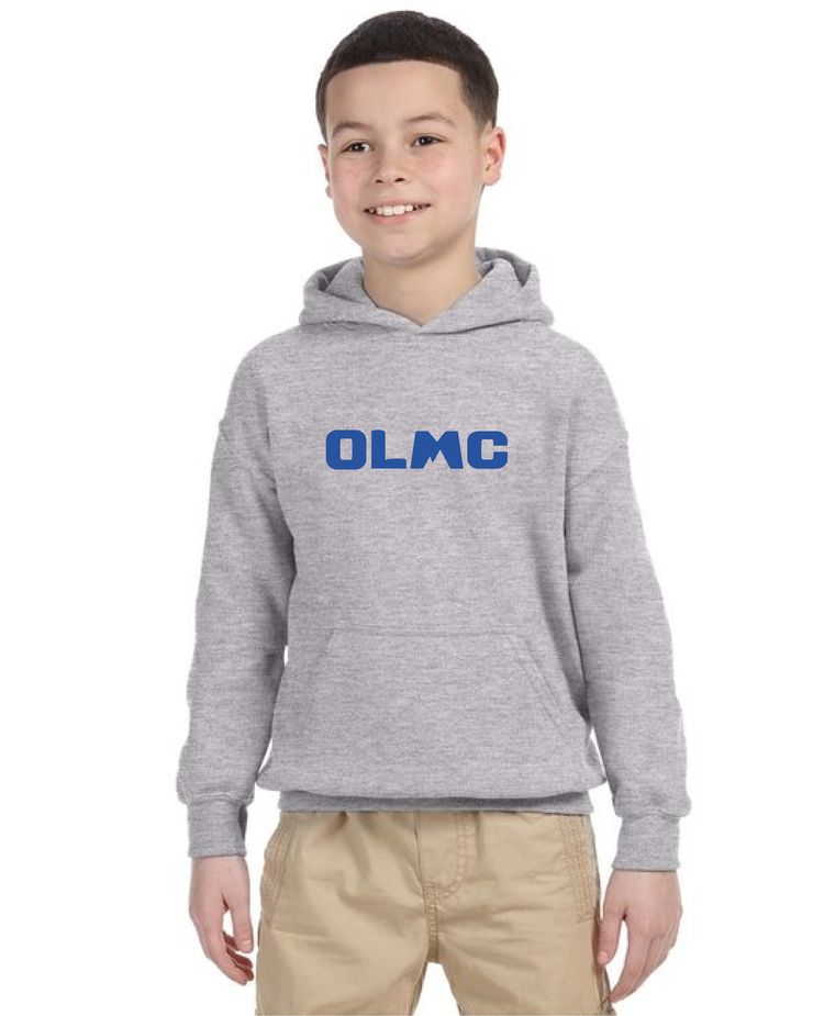 OLMC SPIRITWEAR - OLMC - GILDAN COTTON HOODIE - YOUTH