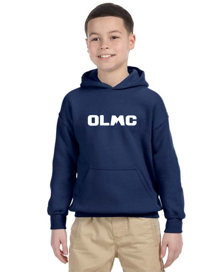 OLMC SPIRITWEAR - OLMC - GILDAN COTTON HOODIE - YOUTH