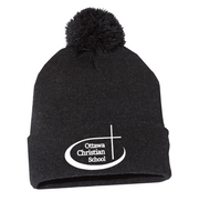 OTTAWA CHRISTIAN SCHOOL SPIRITWEAR - POM POM TOQUE