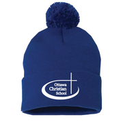 OTTAWA CHRISTIAN SCHOOL SPIRITWEAR - POM POM TOQUE