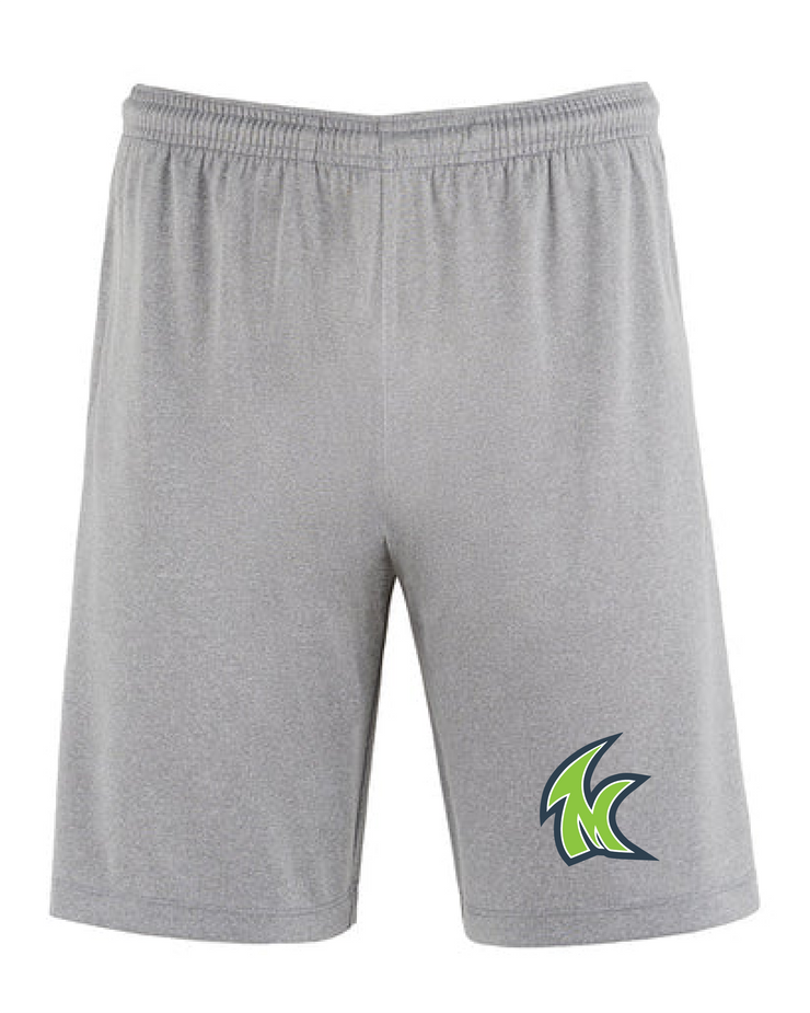 PIERRE-DE-BLOIS SPIRITWEAR - WAVE ATHLETIC SHORTS - YOUTH