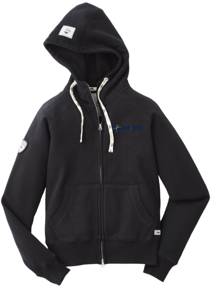 CSEP APPAREL - DARK LOGO - LADIES RIVERSIDE ROOTS73 HOODIE - ADULT