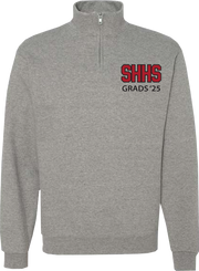 SACRED HEART GRAD - JERZEES QUARTER ZIP SWEATSHIRT - ADULT