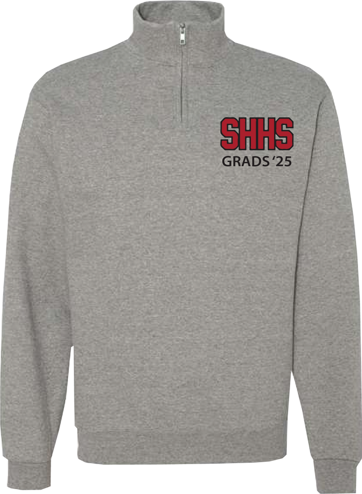 SACRED HEART GRAD - JERZEES QUARTER ZIP SWEATSHIRT - ADULT