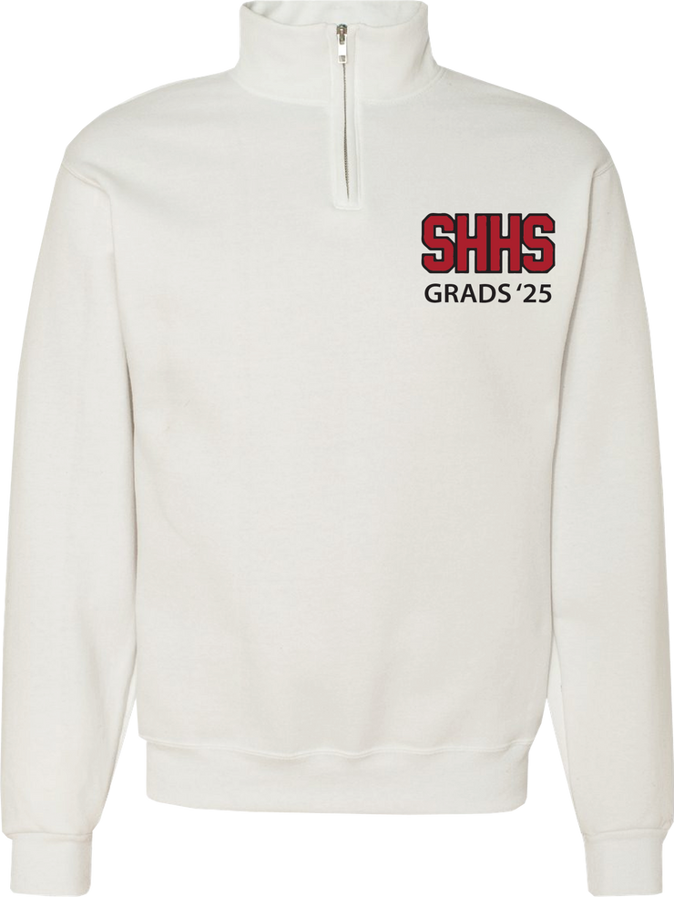 SACRED HEART GRAD - JERZEES QUARTER ZIP SWEATSHIRT - ADULT