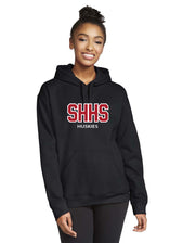 SACRED HEART SPIRITWEAR - SHHS - TWILL - GILDAN SOFTSTYLE HOODIE - ADULT