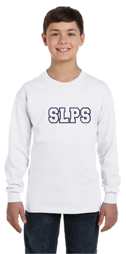 STEPHEN LEACOCK SPIRITWEAR - SLPS - YOUTH - GILDAN LONGSLEEVE COTTON TEE