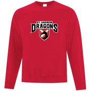 ST. ANDREW SPIRITWEAR - DRAGONS - ATC COTTON CREWNECK - ADULT