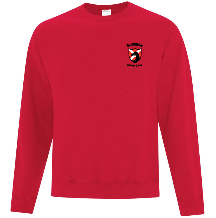 ST. ANDREW SPIRITWEAR - CREST - ATC COTTON CREWNECK - ADULT