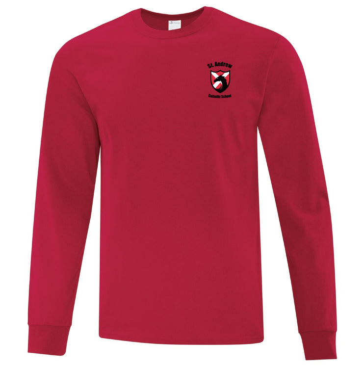 ST. ANDREW SPIRITWEAR - CREST - ATC COTTON LONGSLEEVE - ADULT