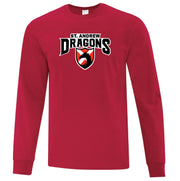 ST. ANDREW SPIRITWEAR - DRAGONS - COTTON LONGSLEEVE - ADULT