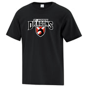 ST. ANDREW SPIRITWEAR - DRAGONS - ATC COTTON TEE - YOUTH