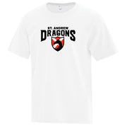 ST. ANDREW SPIRITWEAR - DRAGONS - ATC COTTON TEE - YOUTH