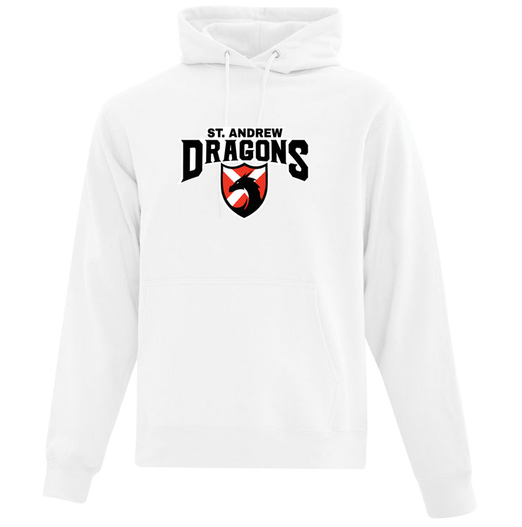 ST. ANDREW SPIRITWEAR - DRAGONS - ATC COTTON HOODIE - ADULT