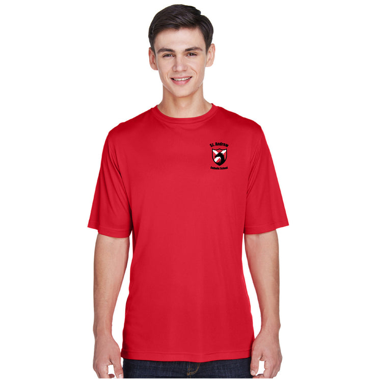 ST. ANDREW SPIRITWEAR - CREST - TEAM 365 PERFORMANCE TEE - ADULT