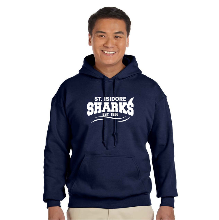 ST. ISIDORE SPIRITWEAR - GILDAN COTTON HOODIE - ADULT