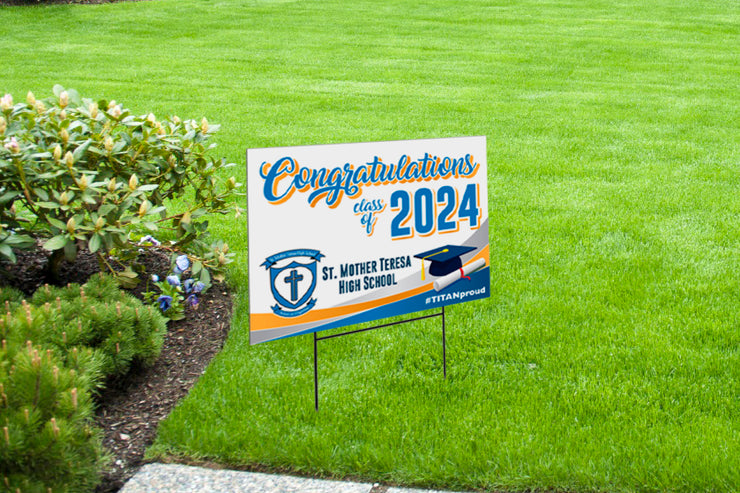 SMT GRADUATION LAWN SIGN