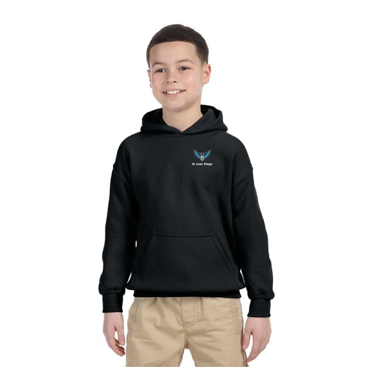 ST. JUAN DIEGO SPIRITWEAR - GILDAN COTTON HOODIE - YOUTH