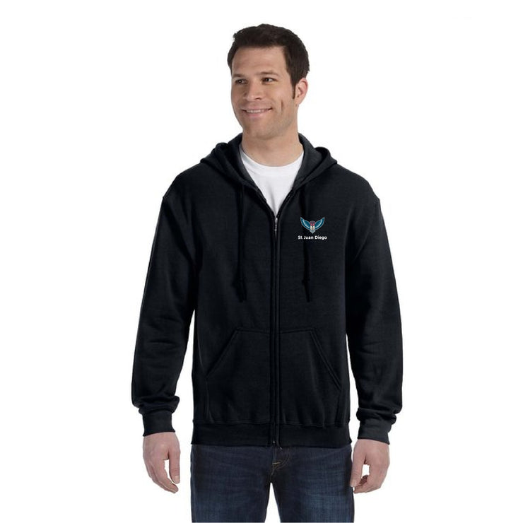 ST. JUAN DIEGO SPIRITWEAR - GILDAN HEAVY BLEND ZIPPED HOODIE - ADULT