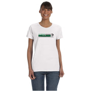 ST. STEPHEN SPIRITWEAR - STALLIONS - WOMEN'S GILDAN COTTON TEE - ADULT