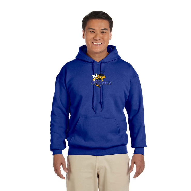 ST. RITA SCHOOL SPIRITWEAR - STINGERS - GILDAN COTTON HOODIE - ADULT